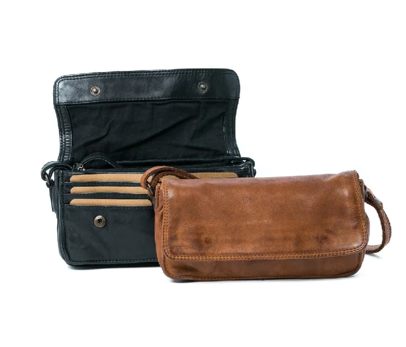 Handle bags with vintage clasps for nostalgia -Rugged Hide Gerry